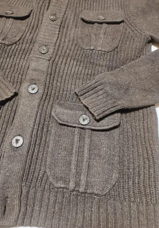 Cardigan nero antracite Strellson Eddie Uomo L Vin