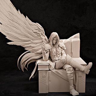 Figura Resina 16K ► Sefirot Final Fantasy VII