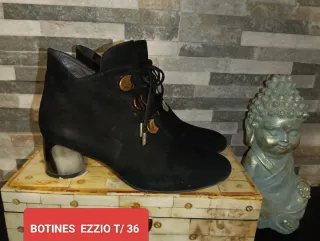 Botines Ezzio Negros Talla 36