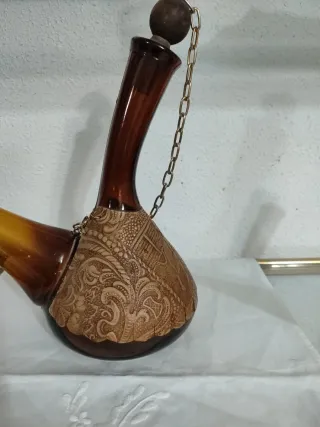 Porrón ámbar vintage porrones