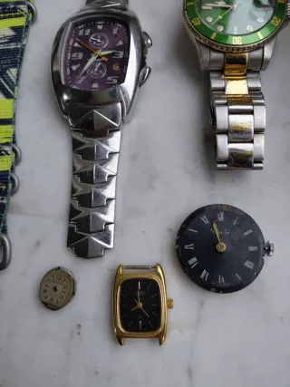 Lotto Orologi Rottti Pezzi Ricambio