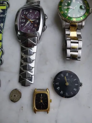 Lotto Orologi Rottti Pezzi Ricambio