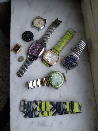 Lotto Orologi Rottti Pezzi Ricambio