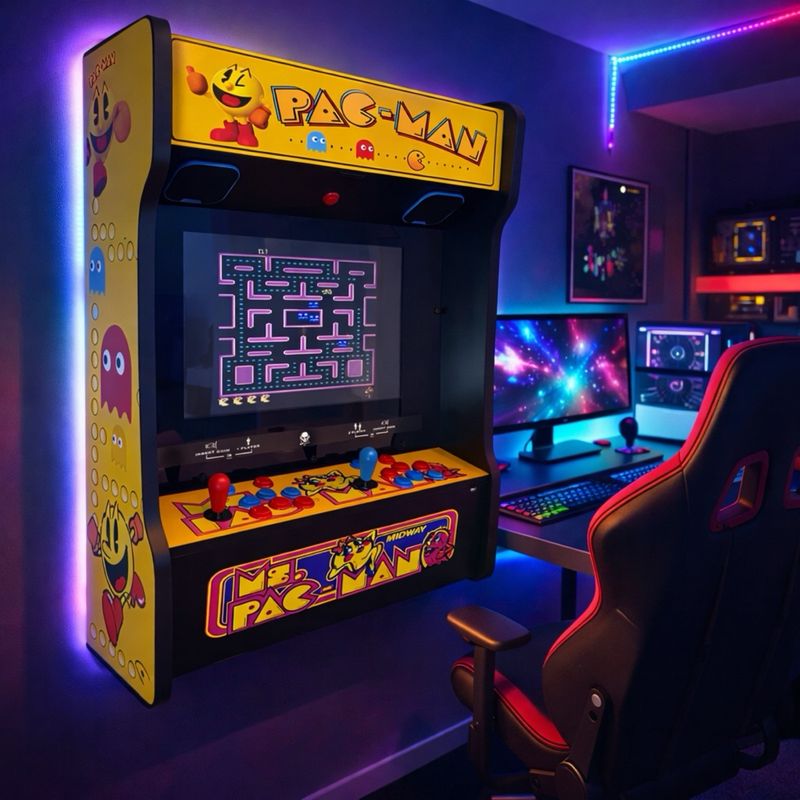 Máquina Arcade Pac-Man y Ms. Pac-Man afbeelding 3