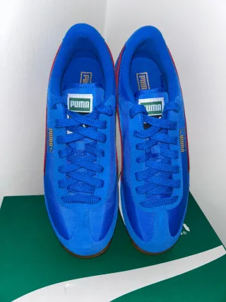 Zapatillas Puma Azules y Rojas