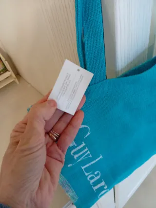 Borsa Tela Marina Guy Laroche Nuova