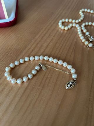 Conjunto de perlas Majorica