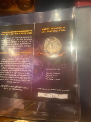 cartera 12 euros plata