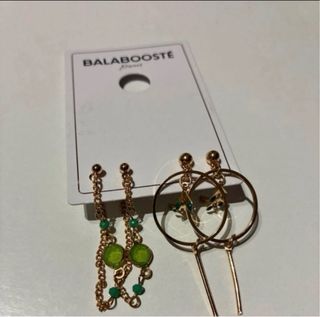 Lote 2 Pendientes Balabooste Paris Nuevos