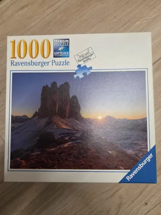 Puzzle ravensburger tre cime di lavaredo 1000 pz
