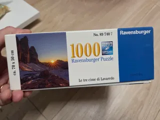 Puzzle ravensburger tre cime di lavaredo 1000 pz