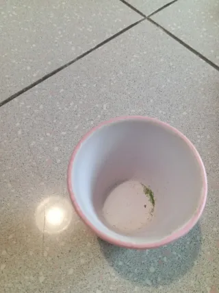 Fiori finti rosa in vaso