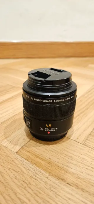 Objetivo Lumix Leica DG Macro-Elmarit 45mm