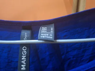 Camisa azul manga larga