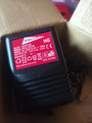 Adaptador Ninco HG1L120100 12V 1A