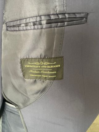 DoppelGanger Abito Uomo Cotone Royal Blu Taglia 56