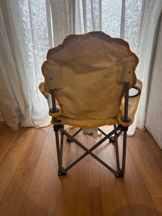 Silla de camping infantil león