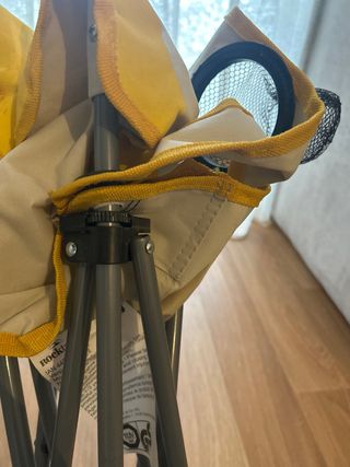 Silla de camping infantil león