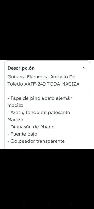 Guitarra Flamenca AATF 240
