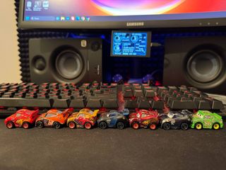 Lotto 7x Macchine Saetta McQueen Metal