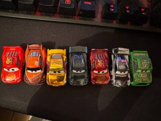 Lotto 7x Macchine Saetta McQueen Metal