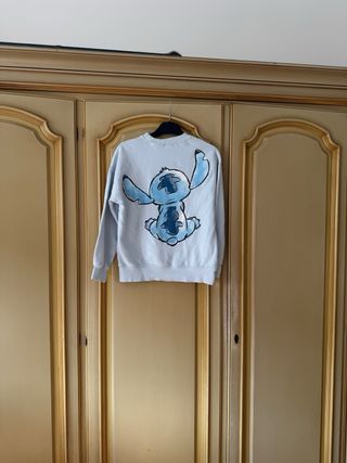Felpa Stitch Disney Zara Kids Azzurro 10/11 anni