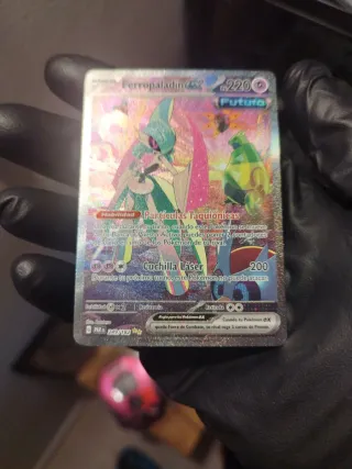 Carta Pokémon Ferropaladin EX Futura 249/182