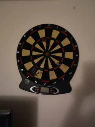 Diana electrónica con pantalla