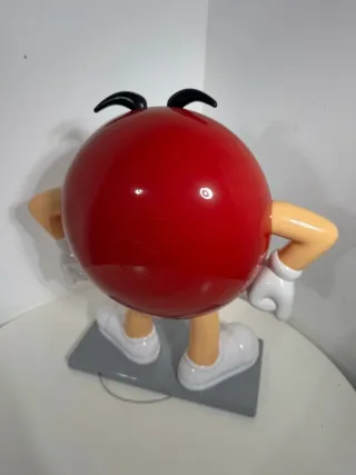 Espositore pubblicitario M&M's Rosso