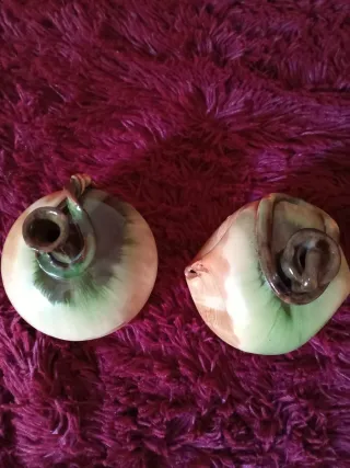 Lote 2 Jarrones Cerámica