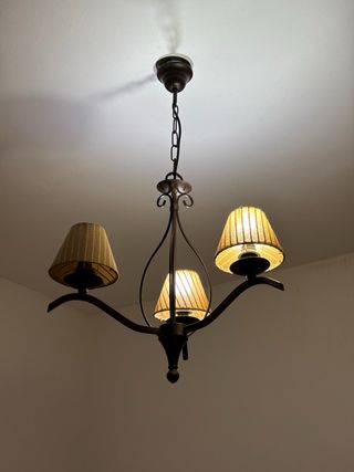 Lámpara colgante de 3 luces