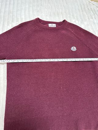 Jersey Moncler Burdeos Talla XL