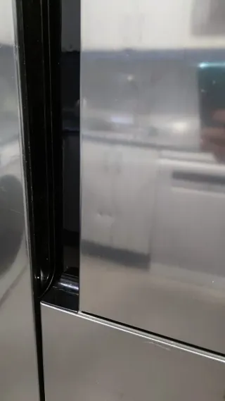 Nevera Americana LG Acero Inoxidable