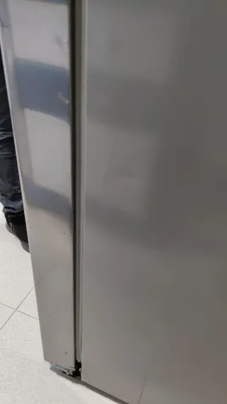 Nevera Americana LG Acero Inoxidable