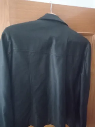 Cazadora Biker Negra Talla XL