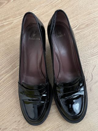 Zapatos de tacón negros Barrats talla 38