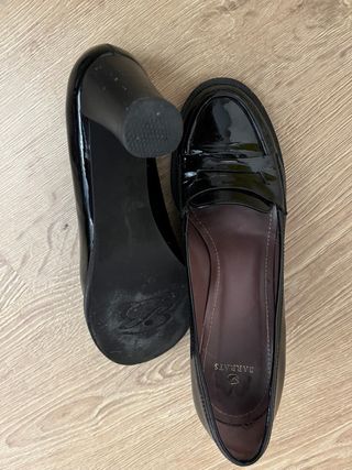 Zapatos de tacón negros Barrats talla 38
