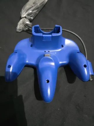 Pacchetto di 2 controller originali Nintendo 64 blu