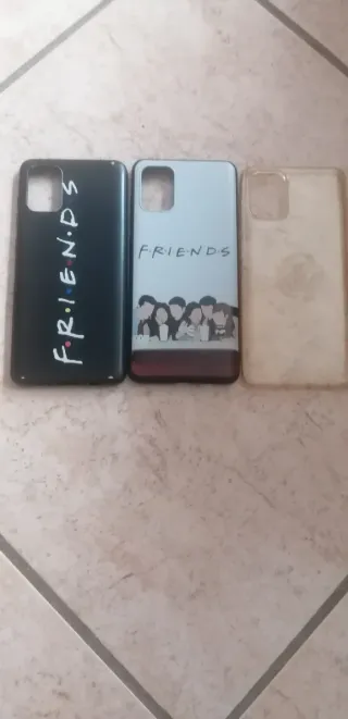 2 Samsung Galaxy A71 y fundas de Friends regalo