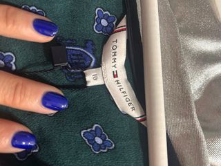 Vestido Tommy Hilfiger verde estampado