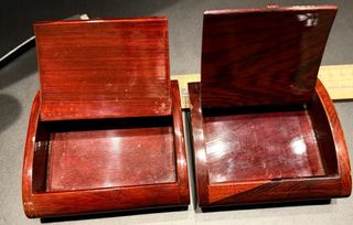 2 Cajitas Madera Marrón