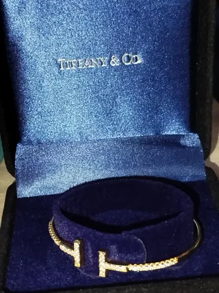 Pulsera Tiffany & Co. T Smile  Diamantes