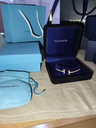 Pulsera Tiffany & Co. T Smile  Diamantes