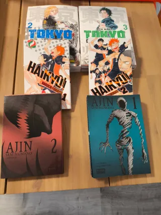 Mangas variados. En perfecto estado.