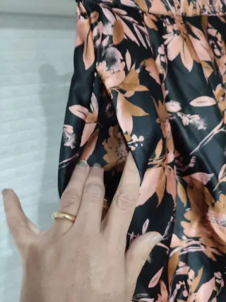 Gonna donna fantasia floreale L/XL