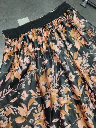 Gonna donna fantasia floreale L/XL