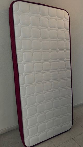 Base tapizada premium+ colchón regalo