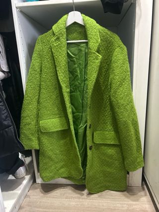 Abrigo Nice Things verde