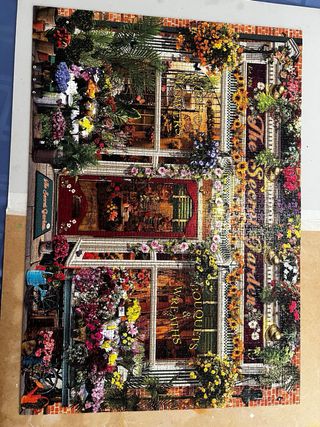 Puzzle di 1500 pezzi: Fiori e Giardino Segreto