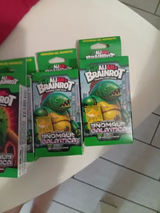 Lotto 5 confezioni di Carte Brainrot Itali
